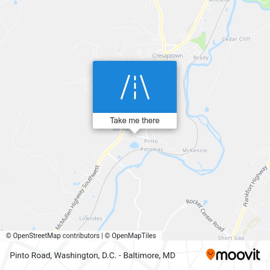 Pinto Road map