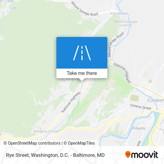 Rye Street map