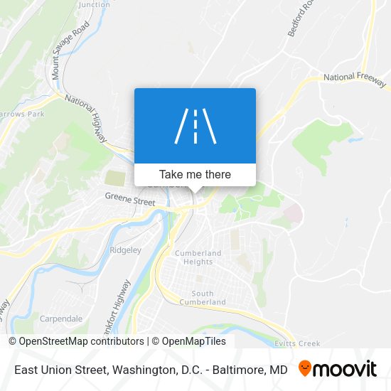 Mapa de East Union Street
