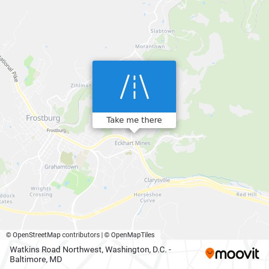 Mapa de Watkins Road Northwest