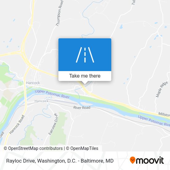Rayloc Drive map