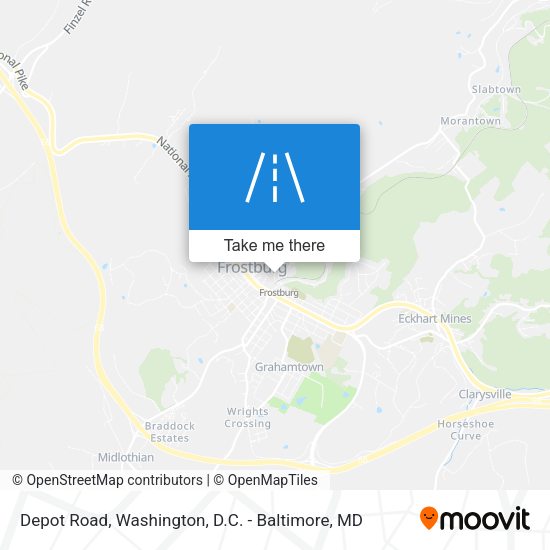 Depot Road map