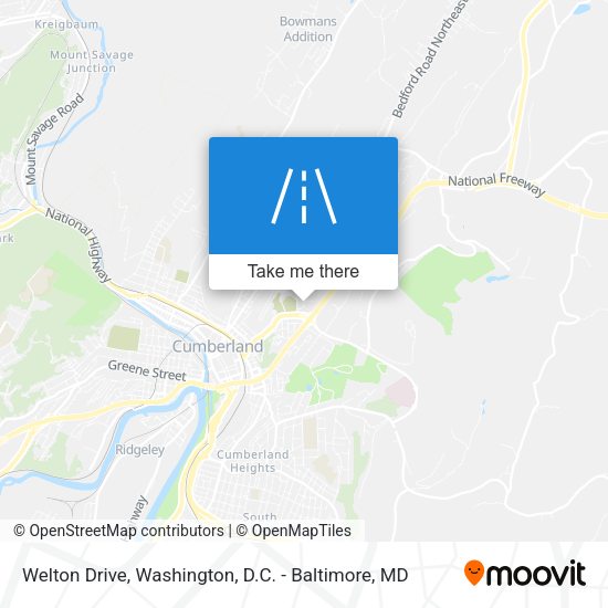 Welton Drive map