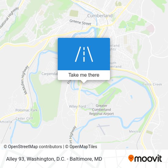Alley 93 map