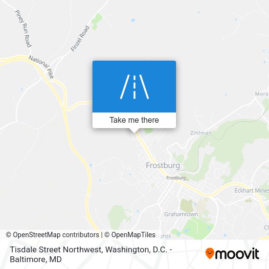 Mapa de Tisdale Street Northwest