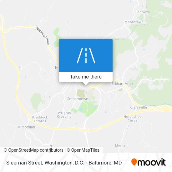 Sleeman Street map