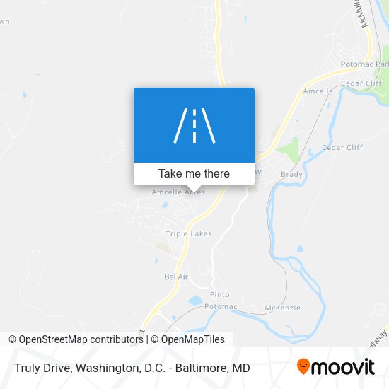 Mapa de Truly Drive