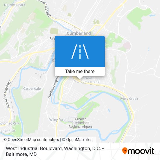 Mapa de West Industrial Boulevard
