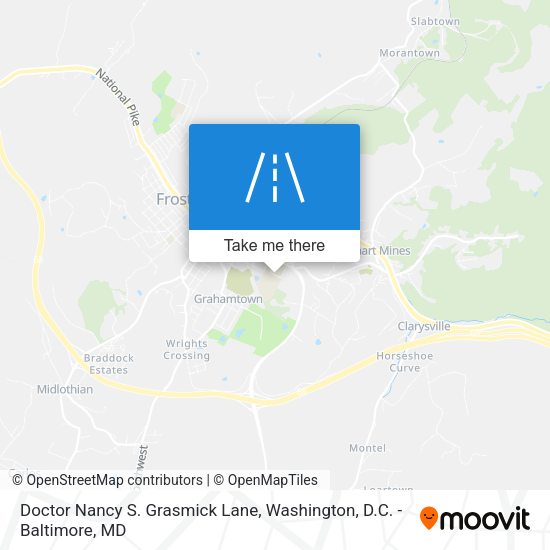 Doctor Nancy S. Grasmick Lane map