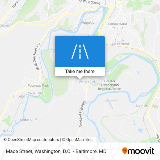 Mace Street map