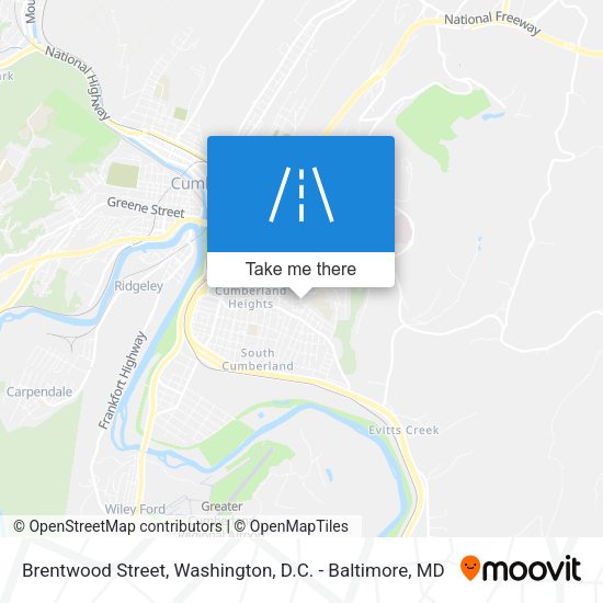 Mapa de Brentwood Street