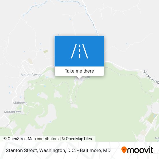 Stanton Street map