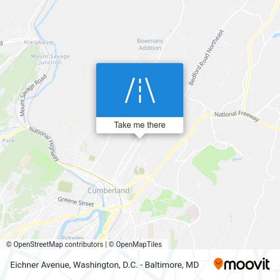 Eichner Avenue map