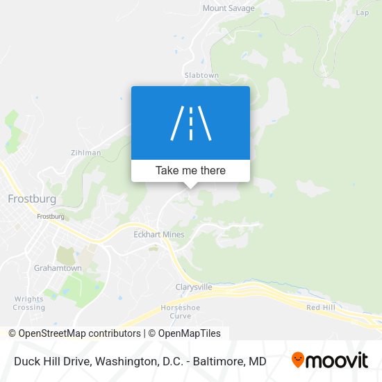 Mapa de Duck Hill Drive