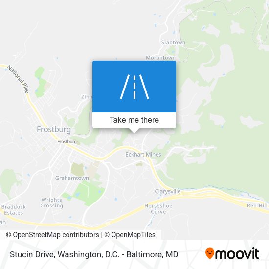 Stucin Drive map