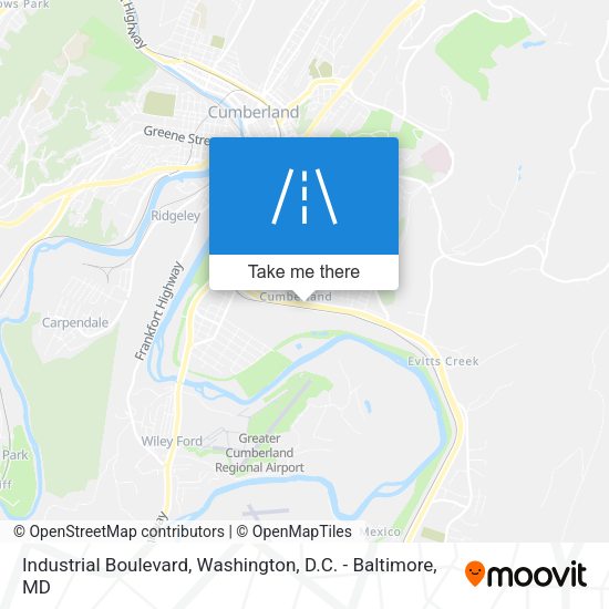 Industrial Boulevard map