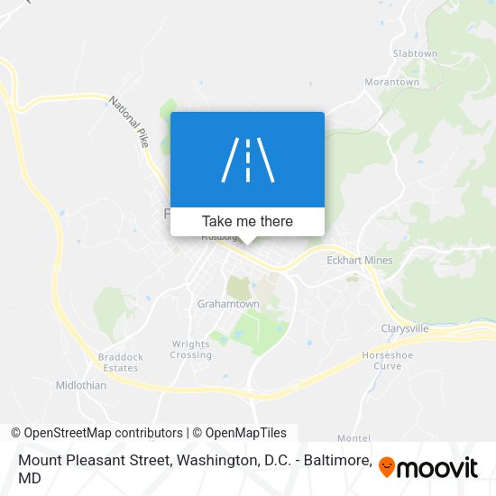 Mount Pleasant Street map