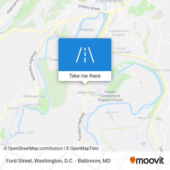 Ford Street map