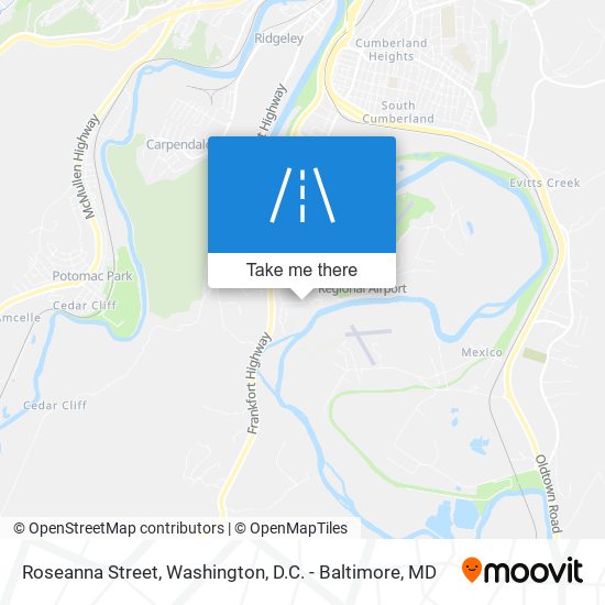 Roseanna Street map