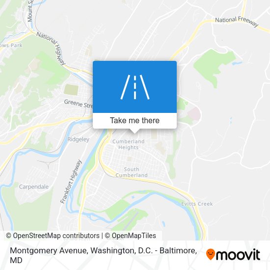 Mapa de Montgomery Avenue
