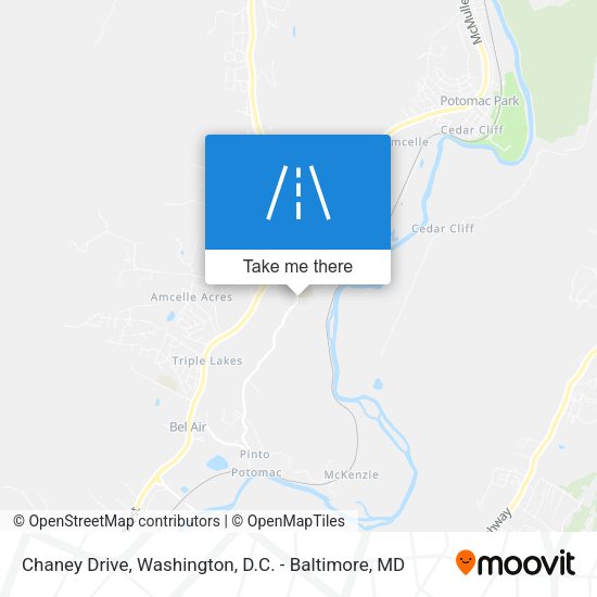 Mapa de Chaney Drive