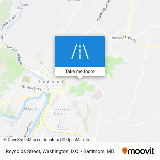 Mapa de Reynolds Street