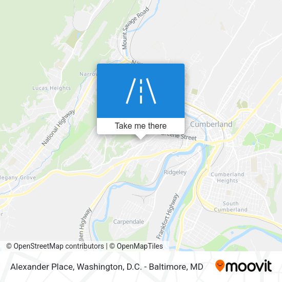 Alexander Place map