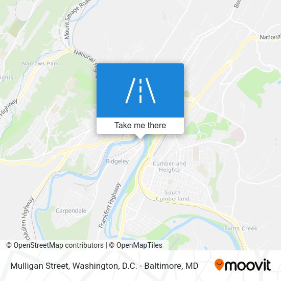 Mapa de Mulligan Street