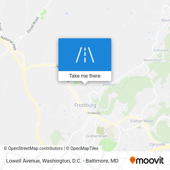 Lowell Avenue map