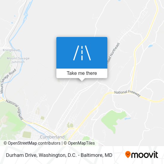 Mapa de Durham Drive