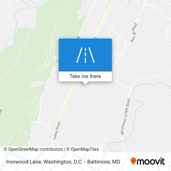 Mapa de Ironwood Lane