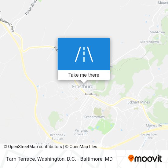Tarn Terrace map