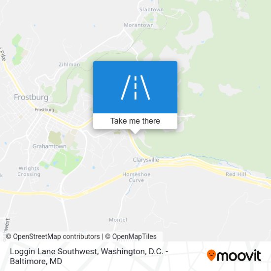 Mapa de Loggin Lane Southwest