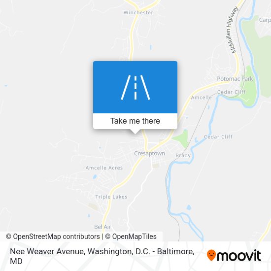 Mapa de Nee Weaver Avenue