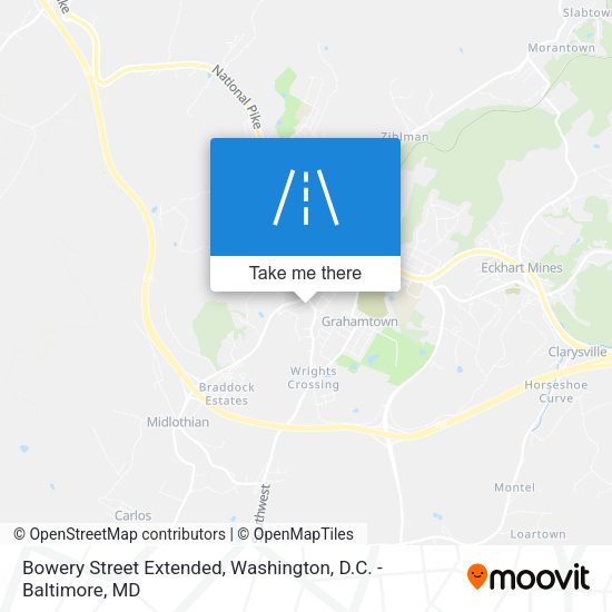 Bowery Street Extended map