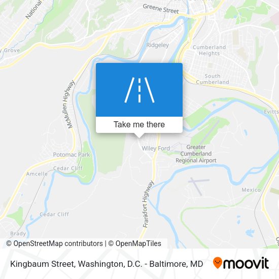 Kingbaum Street map