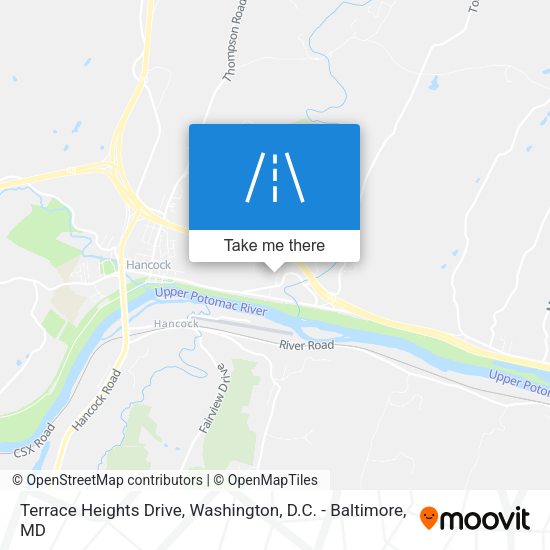 Mapa de Terrace Heights Drive
