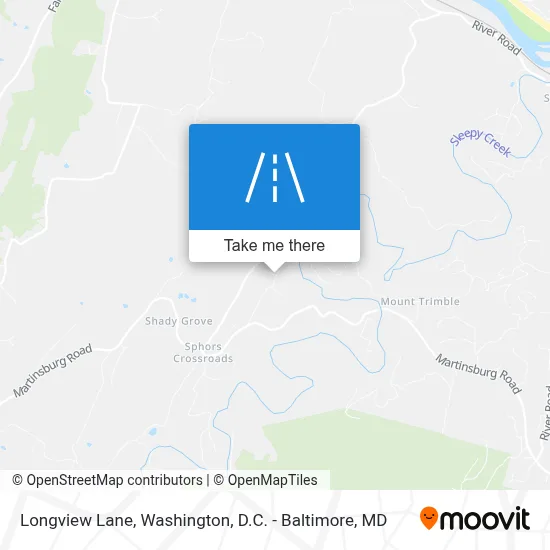 Longview Lane map