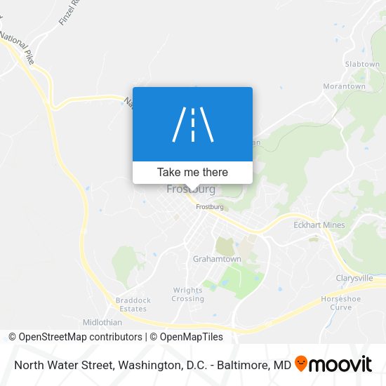 North Water Street map