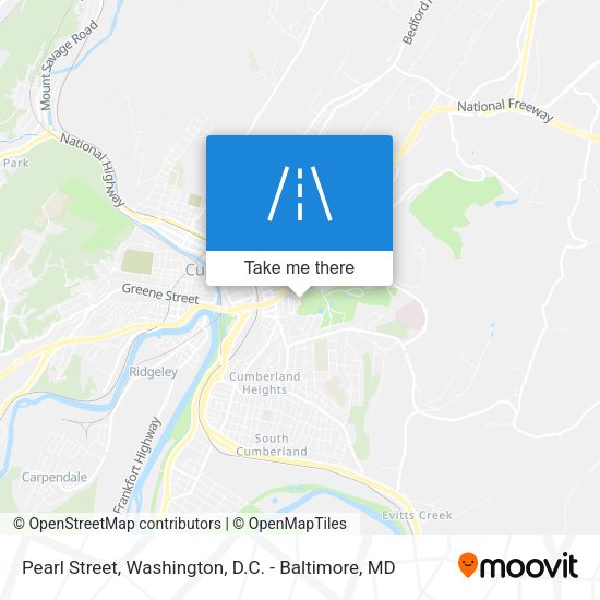 Pearl Street map
