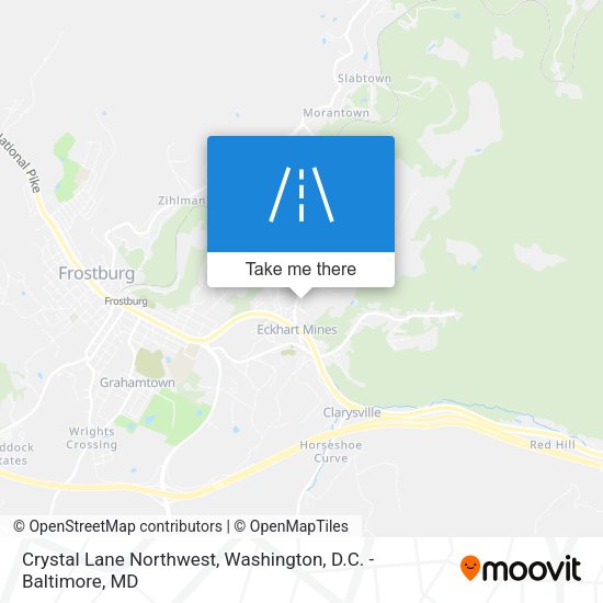 Mapa de Crystal Lane Northwest