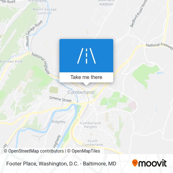 Footer Place map