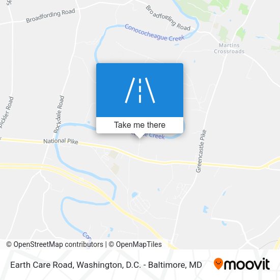 Mapa de Earth Care Road