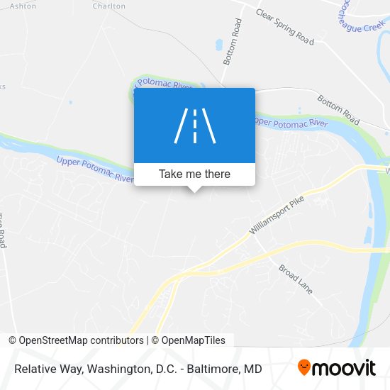 Relative Way map