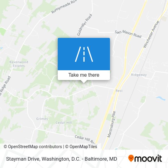 Mapa de Stayman Drive