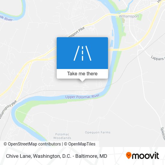 Mapa de Chive Lane