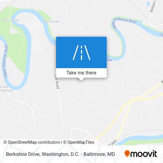 Mapa de Berkshire Drive
