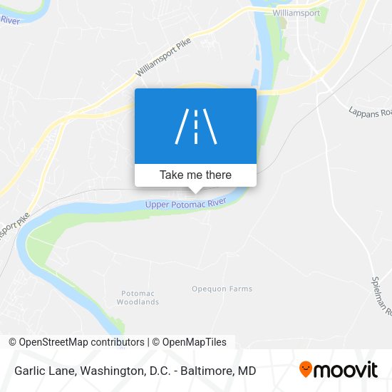 Mapa de Garlic Lane