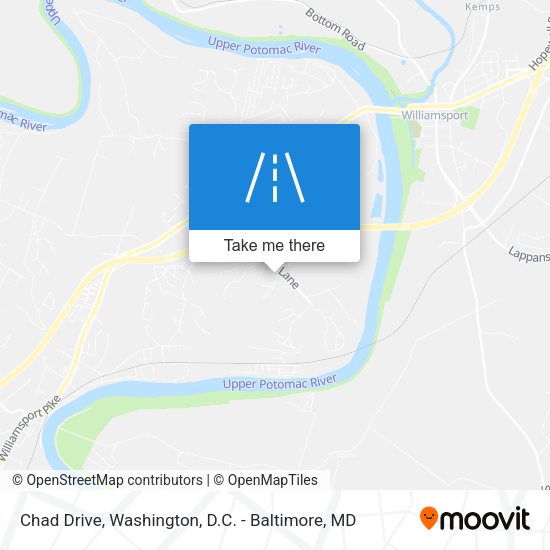 Chad Drive map