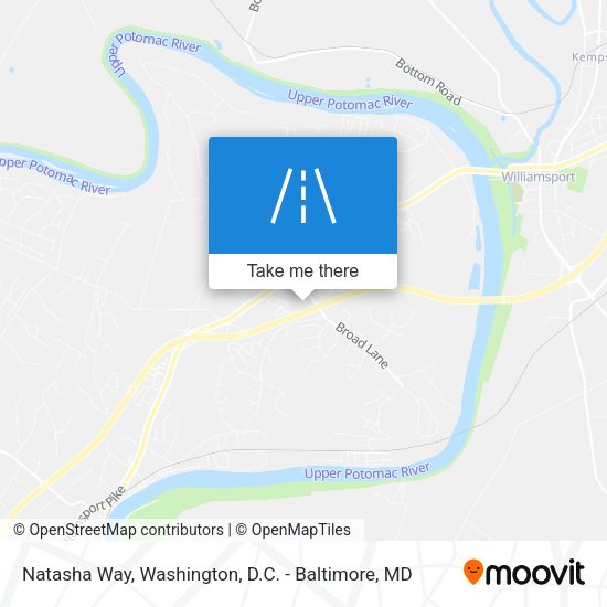 Natasha Way map